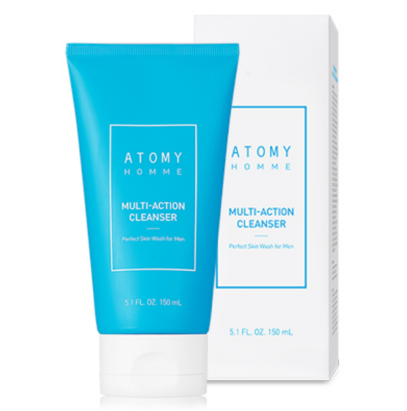 Atomy Homme Multi Action Cleanser Natural Moisturize Men Skin 5.1 fl.oz NEW