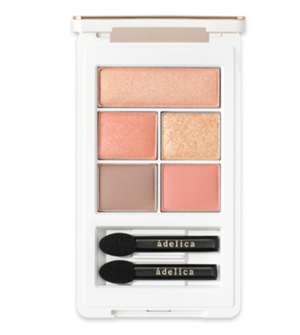 Atomy Adelica Eye Palette no.2 Peach Coral Natural Beauty Modern 0.25 oz NEW