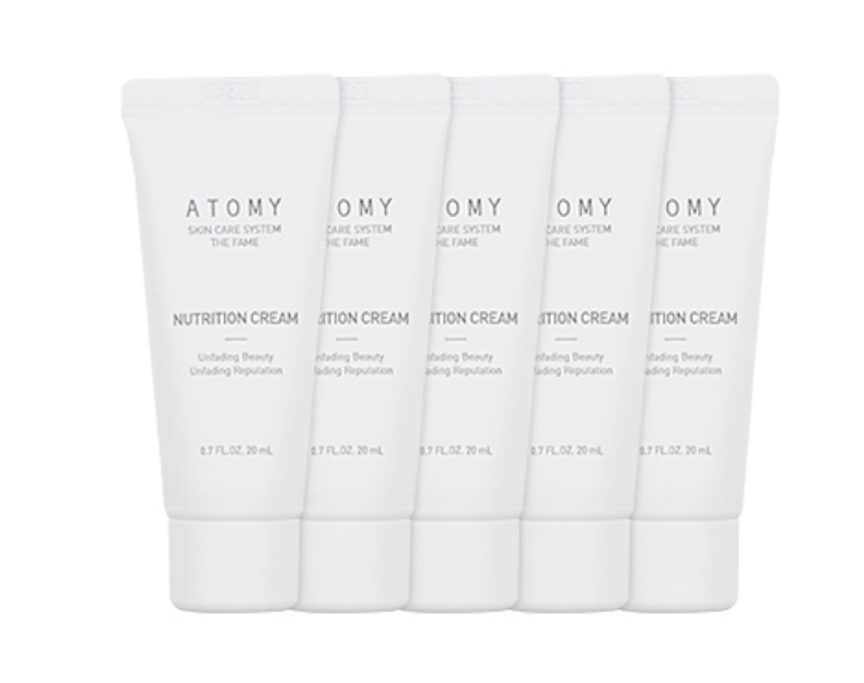 Atomy The Fame Nutrition Cream Travel Kit Unfading Beauty 5pcs 0.7 fl.oz ea NEW