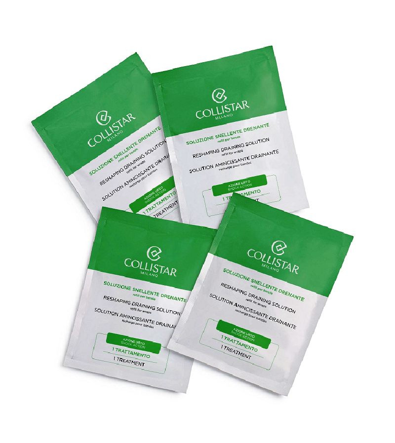 Collistar RE-SHAPING REFILL LIQUID FOR THE DRAINING WRAPS - 4x100 ml