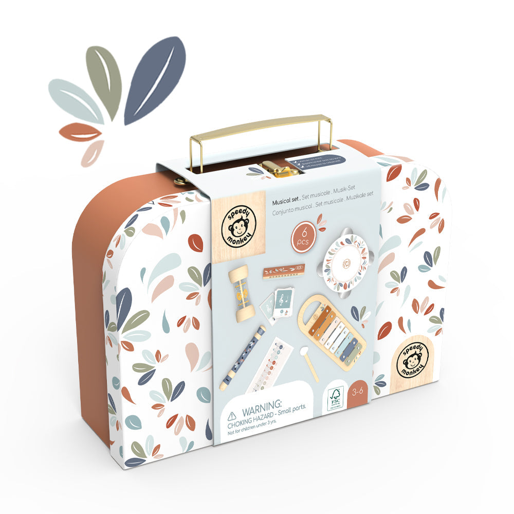 Speedy Monkey Musical set 5 instruments