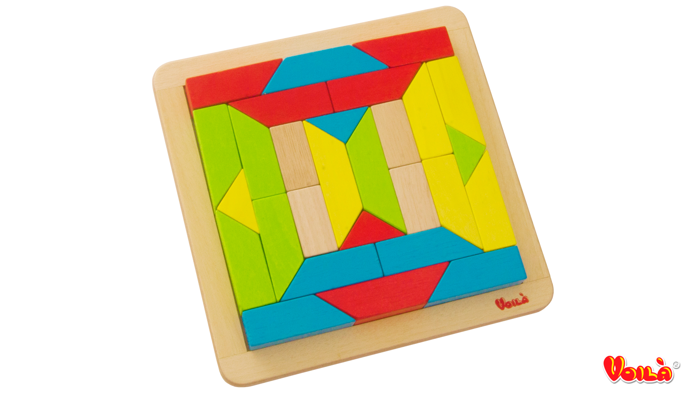 Versa Tiles Wooden Block Pattern Set
