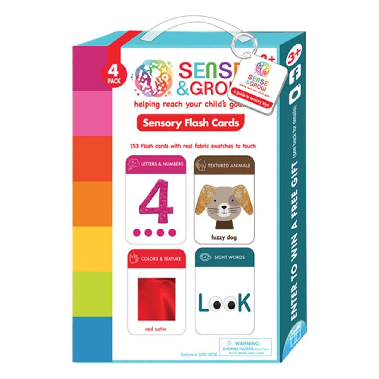 Sense & Grow: Sensory Flash Cards
