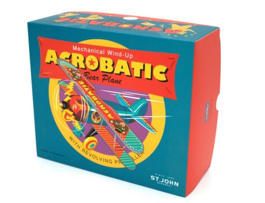 Bear Retro Bi-Plane 1920s Replica Curtis Plane