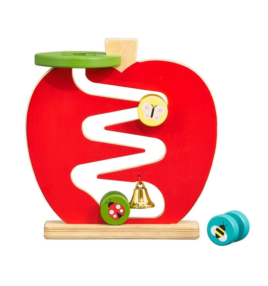 Petit Collage Wooden Apple Run Play Set