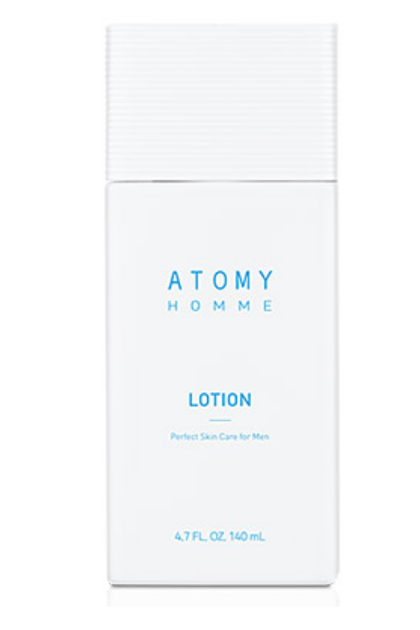 Atomy Homme Lotion Hydrate Healing Natural Moisturize Men Skin 4.7 fl.oz NEW