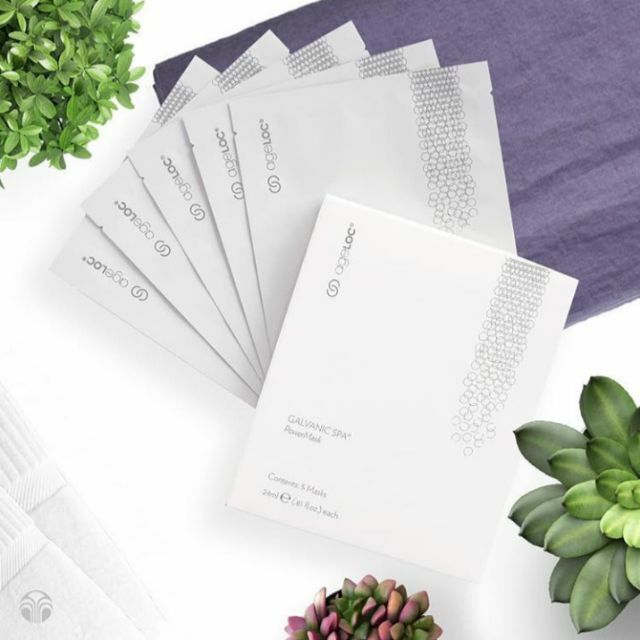 Nu Skin ageLOC Powermask 5 sheets and One Box Galvanic Spa Facial Gels NEW