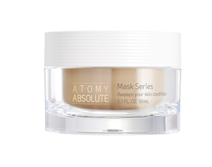 Atomy Absolute Honey Ginseng Mask Wash Off Series Skin Exfoliation Mud 50ml NEW