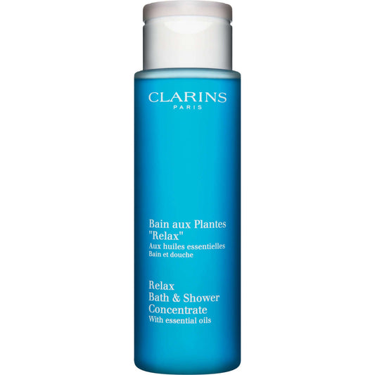 Clarins Relax Bath & Shower Concentrate Tension-Melting Aromatic Oils 200ml NEW