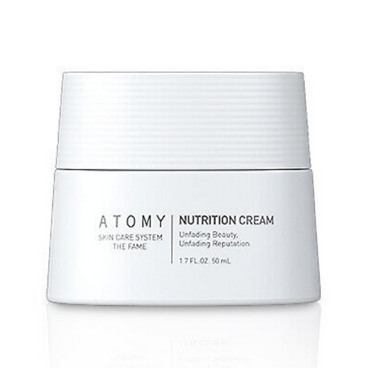 Atomy The Fame Nutrition Cream Bright Radiant Skin Natural Glow 1.7 fl. oz NEW