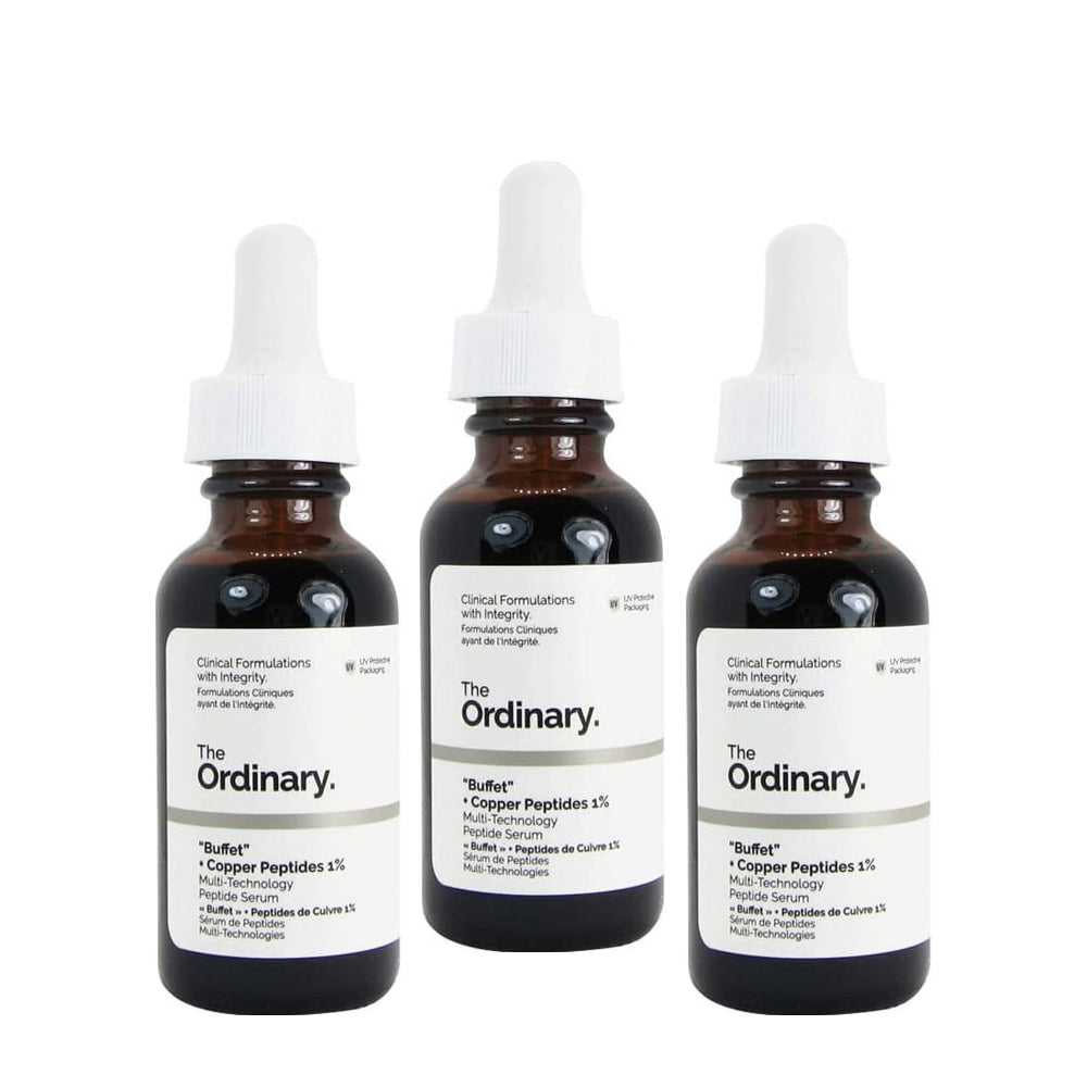 The Ordinary Buffet + Copper Peptides 1% Multi-Technology Peptide Serum- 1fl.oz/30ml - Original The Ordinary Imported From Canada