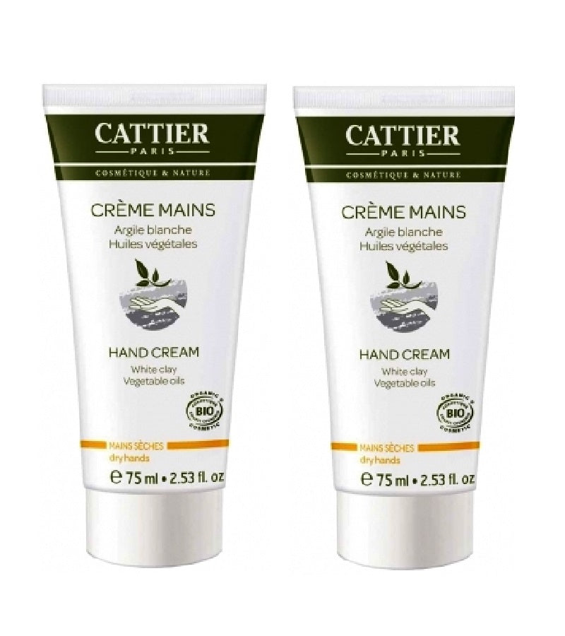 2xPack Cattier Organic Anti-Spots Anti-Aging Hand Cream - 150 ml