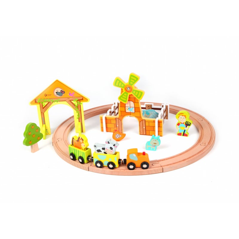 Classic World - Farm Train Set