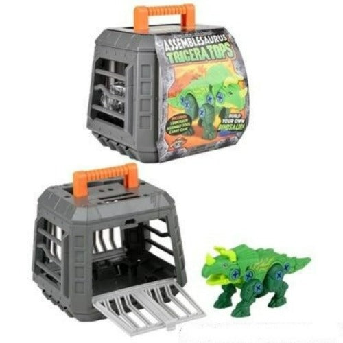 Assemblesaurus Triceratops And Enclosure