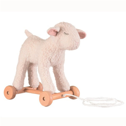 Pull-Along Mary Plush Lamb Toddler Toy